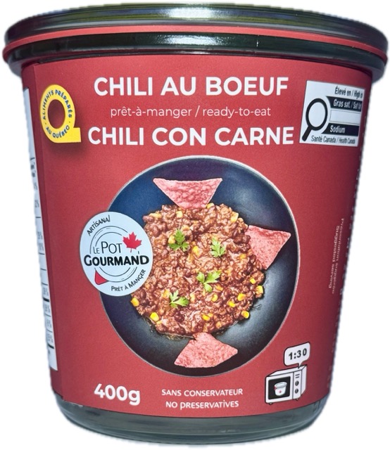 Chili au boeuf